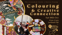 Load image into Gallery viewer, Mindfulness Colouring & Creative Connection in Auckland | Sat 18th Oct 10am-12pm (1 spot available)