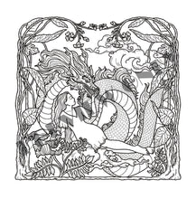 Load image into Gallery viewer, Sacred Presence Colouring Digital Pdf - 6 illustrations pack - Instant download