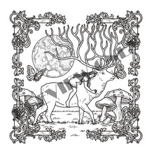 Load image into Gallery viewer, Sacred Presence Colouring Digital Pdf - 6 illustrations pack - Instant download