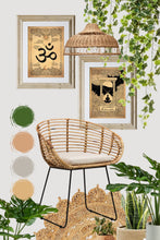 Load image into Gallery viewer, Meditation Printable Wall Art Set of 2 Vintage edition