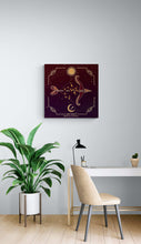 Load image into Gallery viewer, Sagittarius Zodiac Art