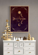 Load image into Gallery viewer, Sagittarius Zodiac Art