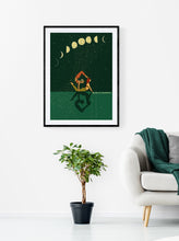 Load image into Gallery viewer, Yoga Girl Moon Phases Series - 2