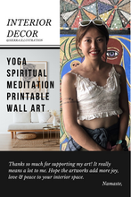 Load image into Gallery viewer, Yoga Meditation Girl 2