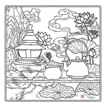 Load image into Gallery viewer, The Year of The Horse Colouring Digital Pdf - 3 illustrations pack - Instant download
