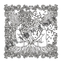 Load image into Gallery viewer, Sacred Presence Colouring Digital Pdf - 6 illustrations pack - Instant download
