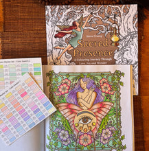 Load image into Gallery viewer, Sacred Presence Colouring Digital Pdf - 6 illustrations pack - Instant download
