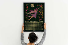 Load image into Gallery viewer, Moon Calendar 2022 printable wall art
