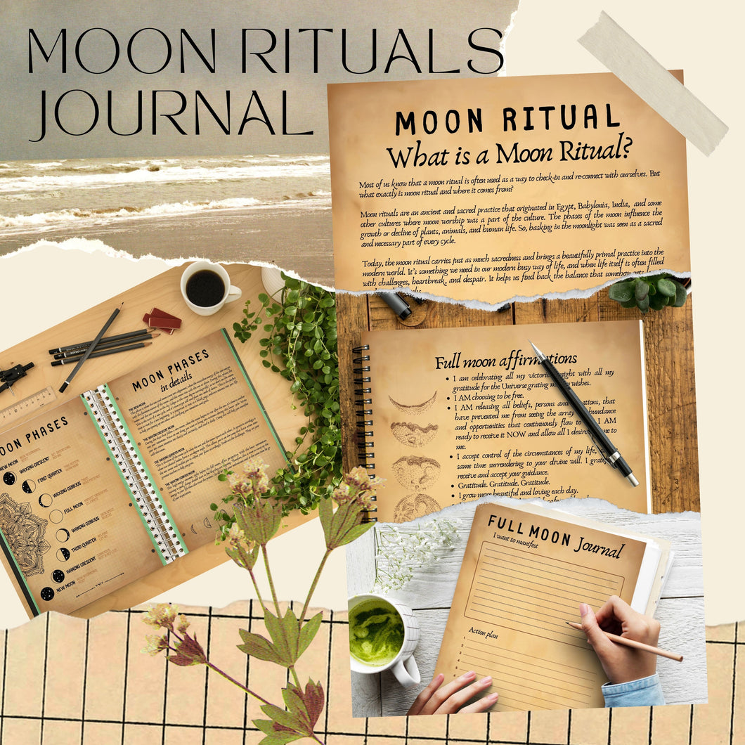Moon rituals journal