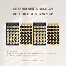 Load image into Gallery viewer, 50+ Boss Babe Instagram Highlight Covers in Jpegs for Instagram, Branding Kit
